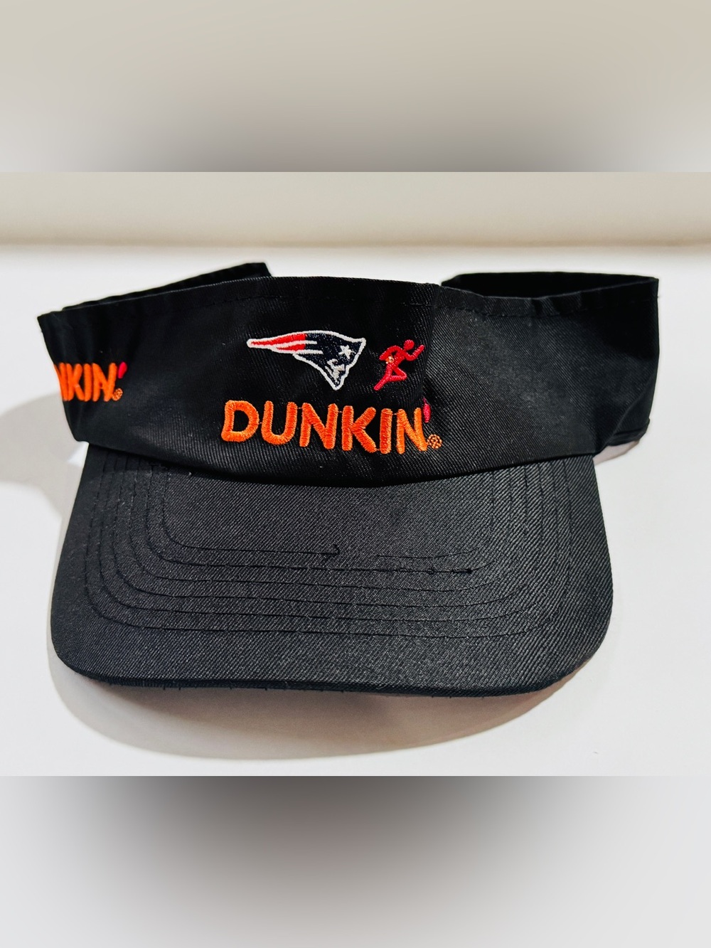Dunkin' x Patriots Black Visor